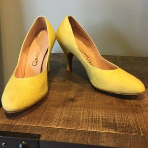 Vintage QualiCraft Yellow Heels